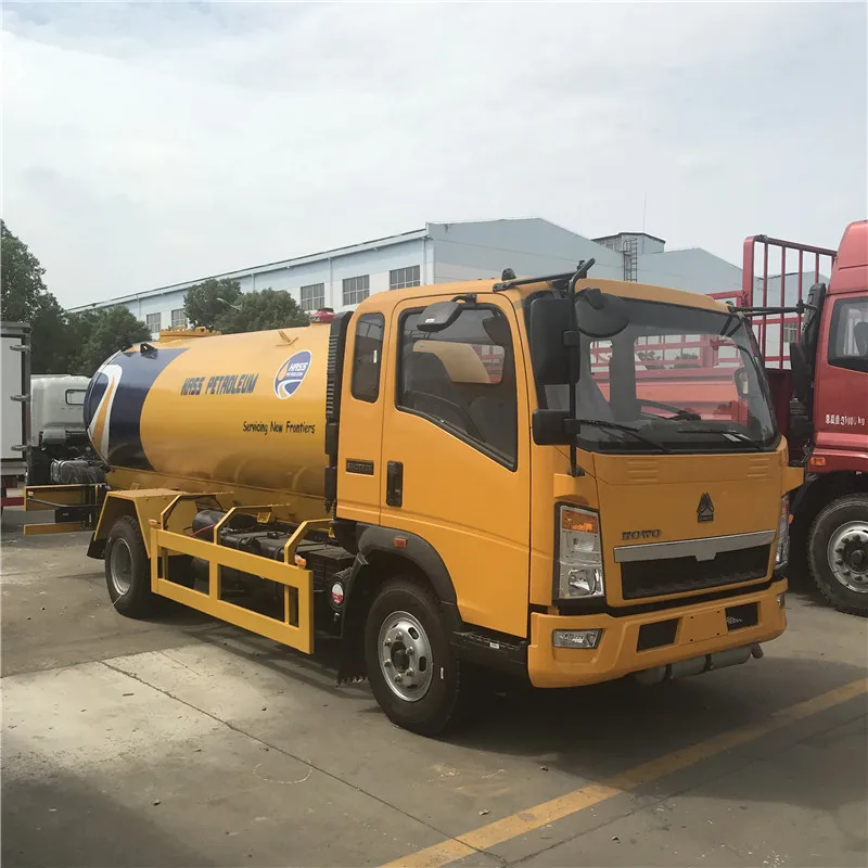 2.5MT LPG gas bobtail LPG gas truck for Africa