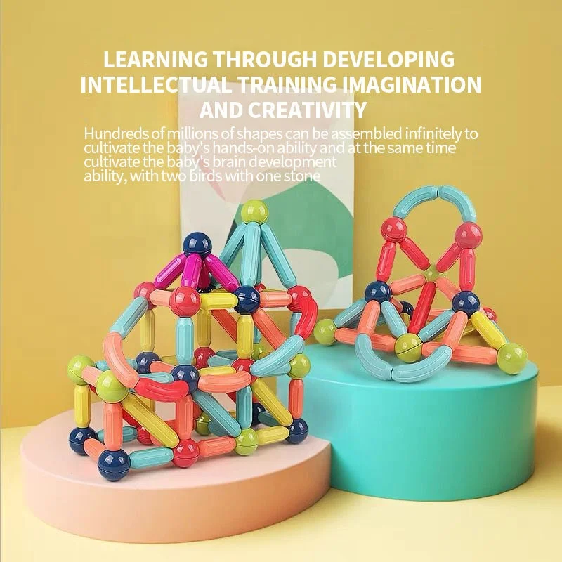 Good Quality Various Magnetic Blocks Toys Kid Blocks Model Building Toys Mini Building Blocks Magnetic Puzzle Toy