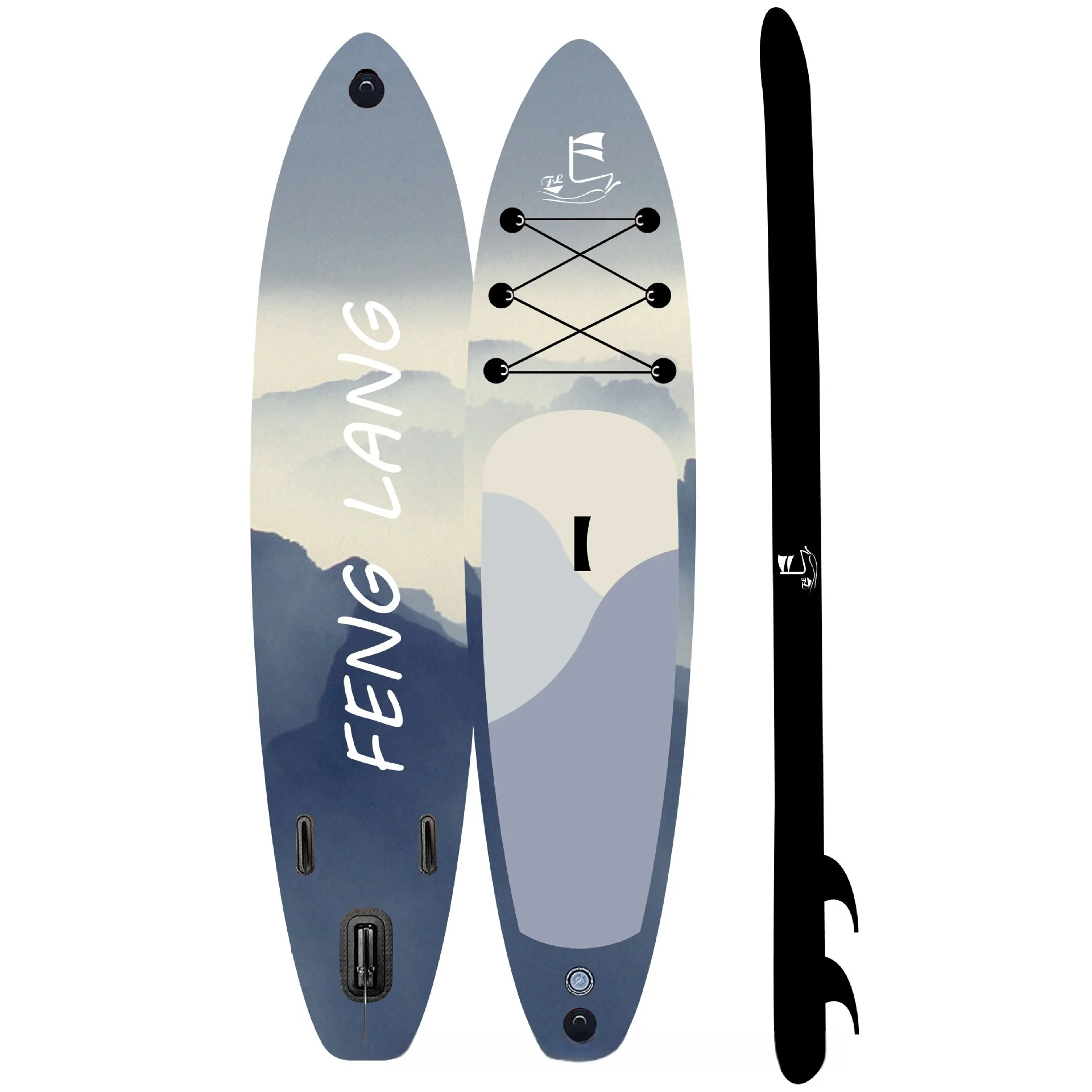 Портативная надувная доска для водных гонок