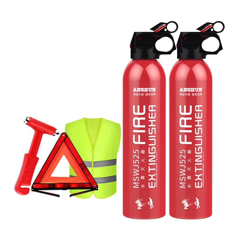 Car household fire equipment private car small portable car fire extinguisher