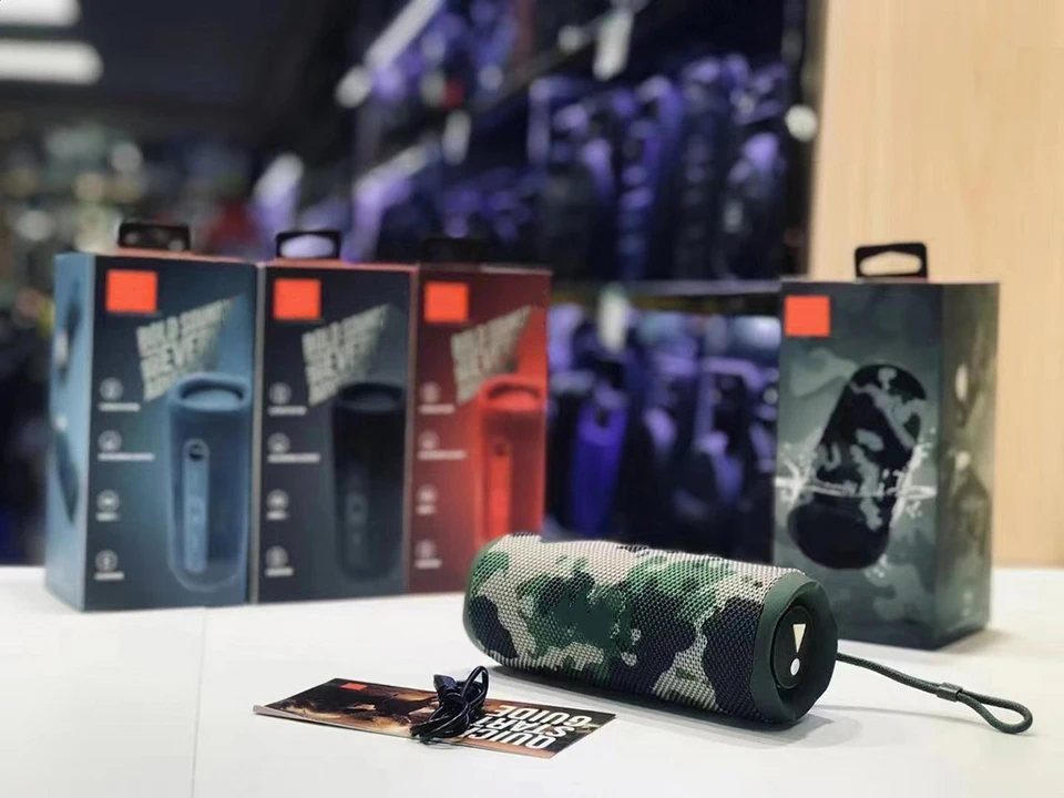 Professional Flip 6 Bass Speaker Subwoofer Wireless Tws Speakers BT 5.0 Mini Portable Subwoofer Outdoor Waterproof Speaker