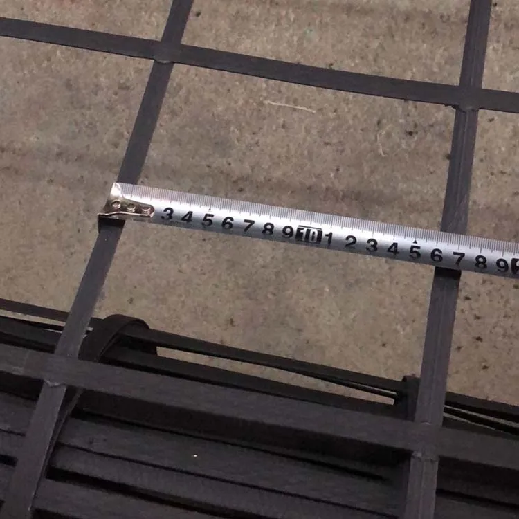 Factory Price 120kn Steel-Plastic Geogrid 100n Peel Force Steel Geogrid