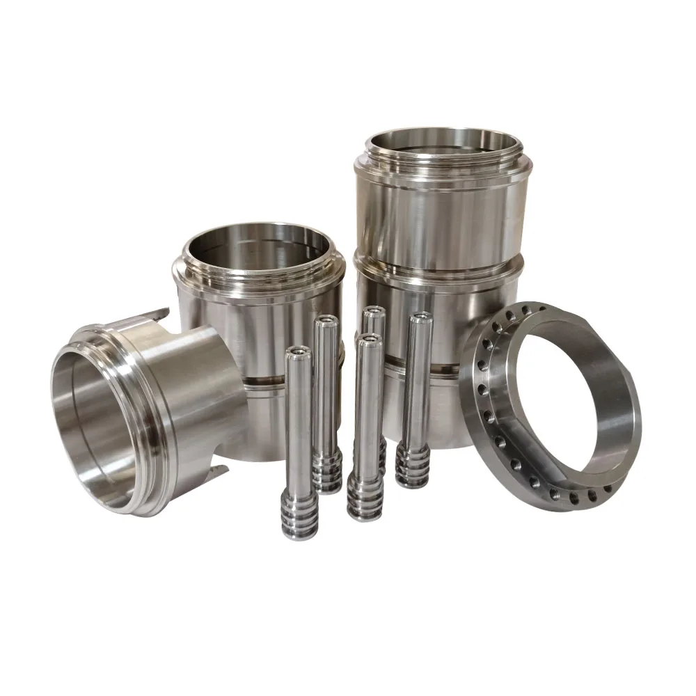 High Quality OEM Custom CNC Metal Aluminum CNC Turned Parts Customized High Precision 5 axis CNC Machining Parts