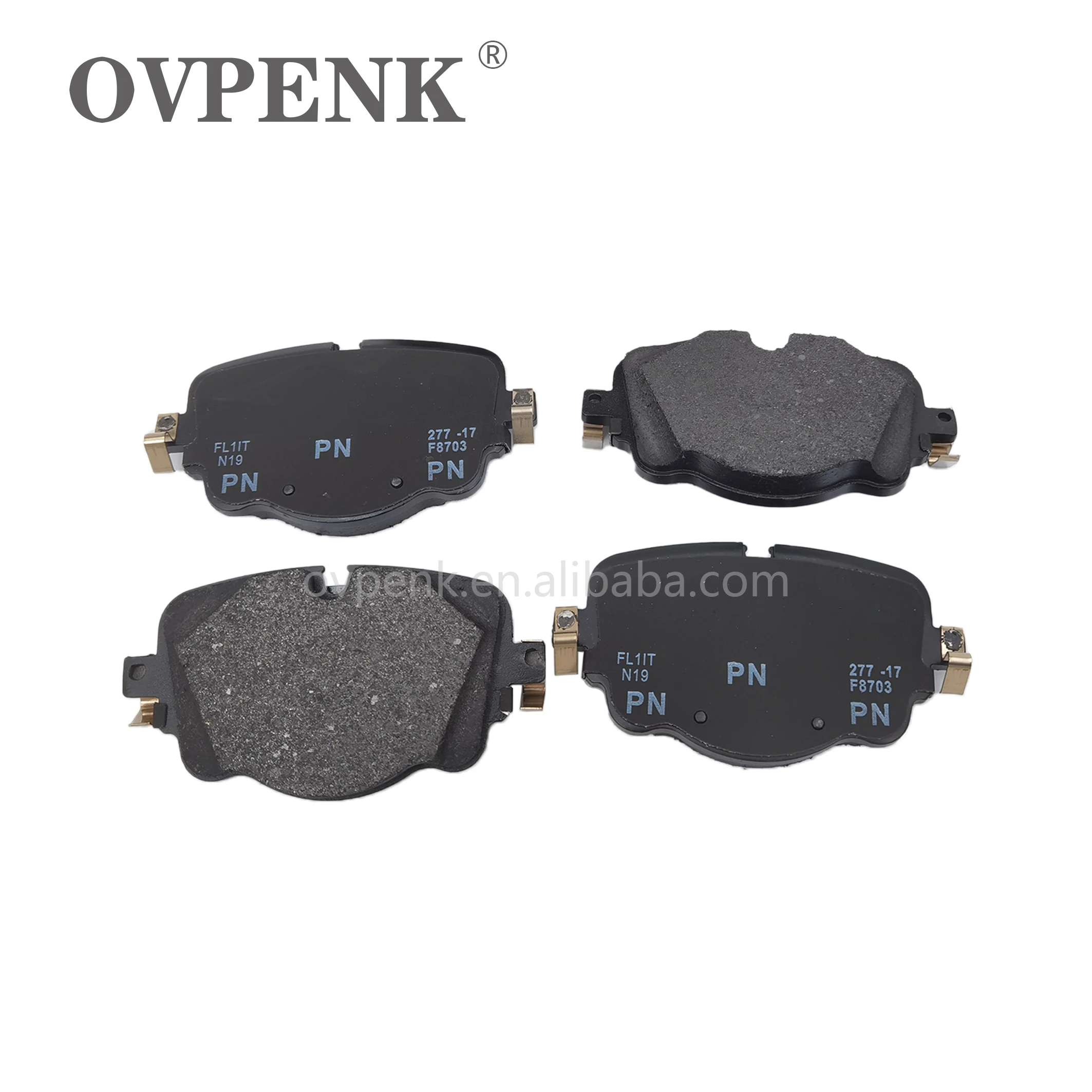 Factory direct sales High quality Rear Brake Pad  For BENTLEY Bentayage 2017-2018 OEM 4M0698451C 4M0698451T D2154 Auto Parts