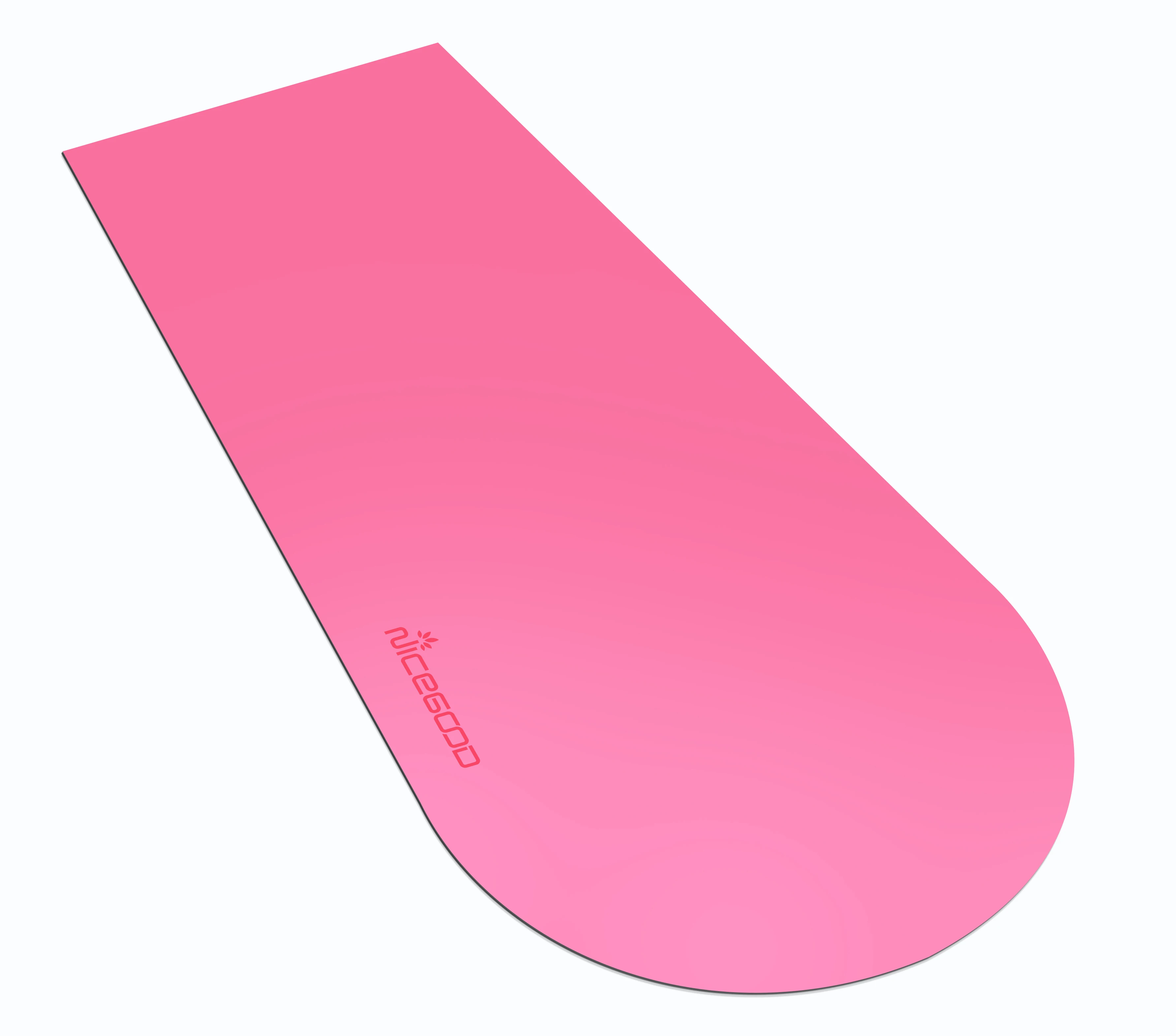 New Arrival upgraded Coconut fiber PU natural rubber yoga mat oval fitness yoga mat eco friendly