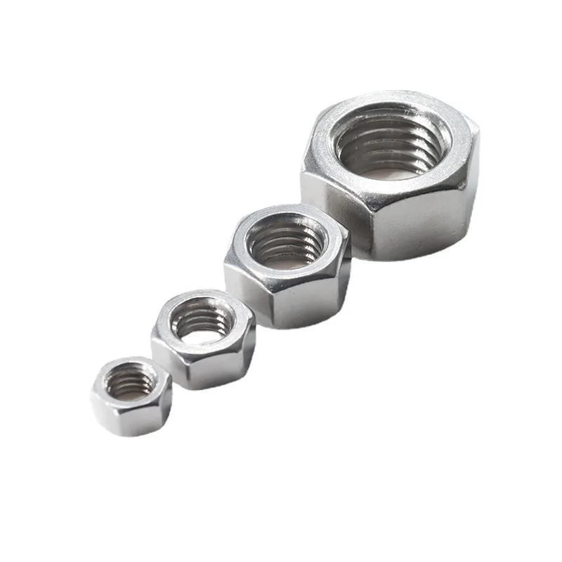 YPH high quality custom Stainless steel 304 316 DIN 934 bolt and nut Hex Nut