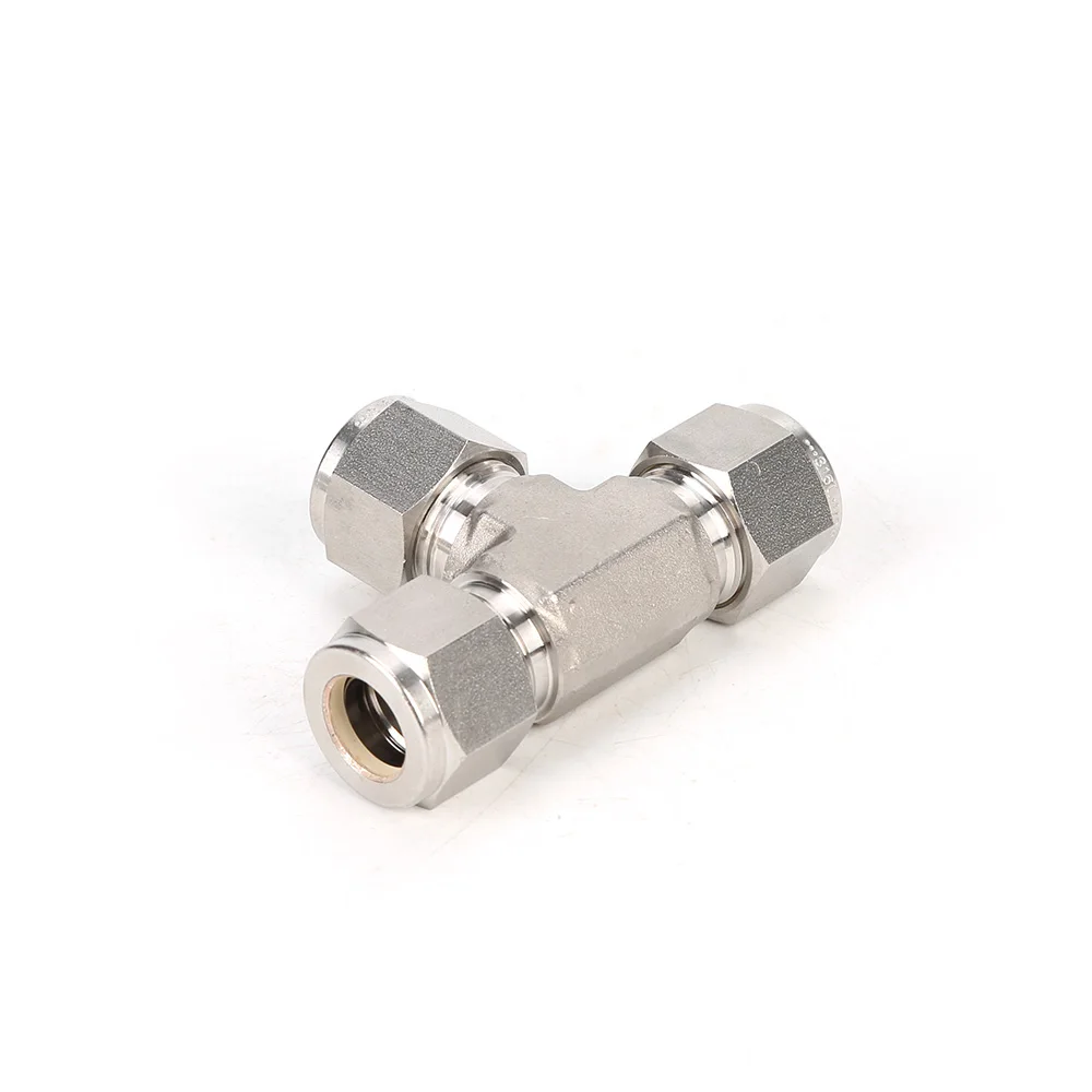 304/316 stainless steel connector quick push in fittings air tube steel pipe connector pneumatic push fit fittings