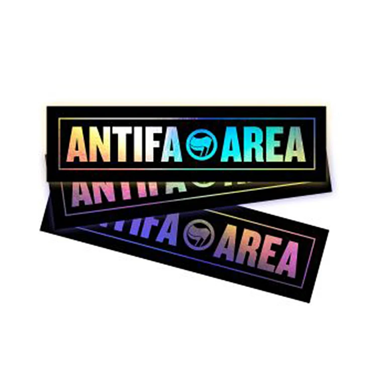 UV Resist Waterproof Rainbow Silver Laser 3 D Hologram Sticker Label Custom Logo Die Cut Glitter Holographic Sticker