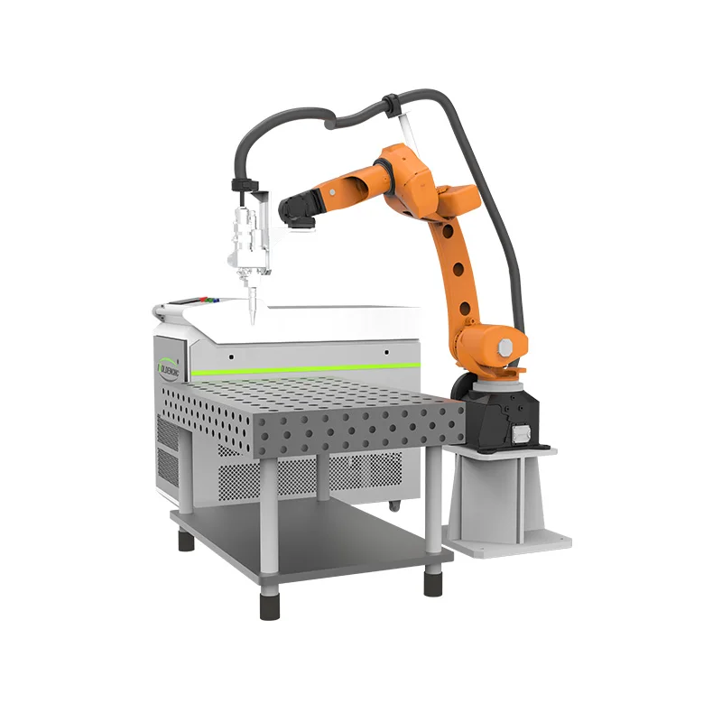automatic 6 axis robot arm laser welding machine laser welder for galvanized sheet corner welding