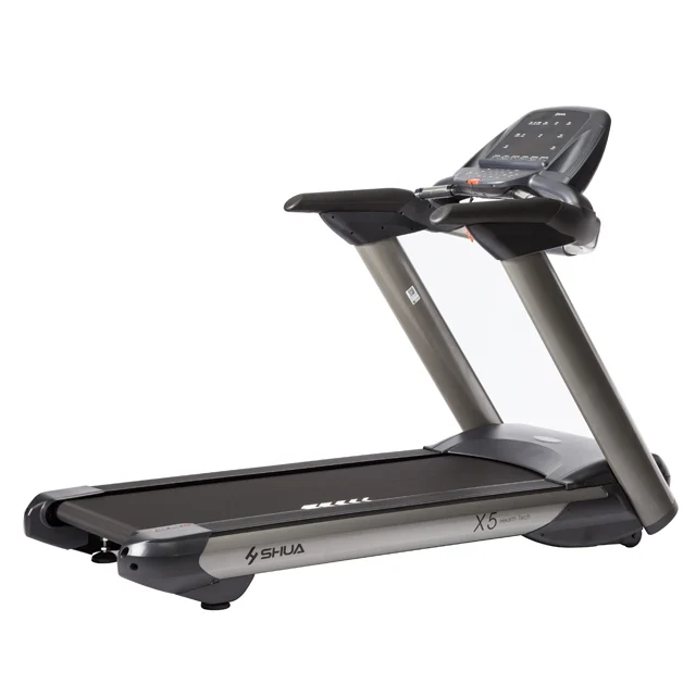 SHUA SH-5517 High Quality Light Commercial treadmill supplier SHUA Fitness X5 Z shape stable design treadmill