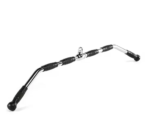2025 New Products Lat Pull Down Bar with Barbell Attachment rubber handle For Gym or Home