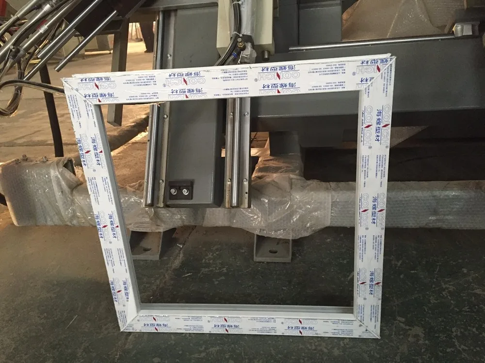 Single head pvc window door profiles welding equipment upvc pvc window weld machine