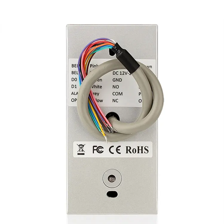 Smart Door Lock Security 12V 24V Electric RFID Proximity Card Access Control Waterproof IP68 Standalone Metal Keypad