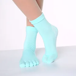 Yoga Non Slip Pilates five-finger socks Barefoot women sports 5 toe socks