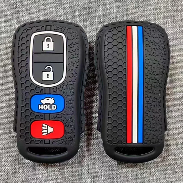 Silicone Remote Key Fob Covers Smooth Soft Rubber Case Fits for Mercedes-Benz A220 E63S AMG E-Class GLE 350 4MATIC