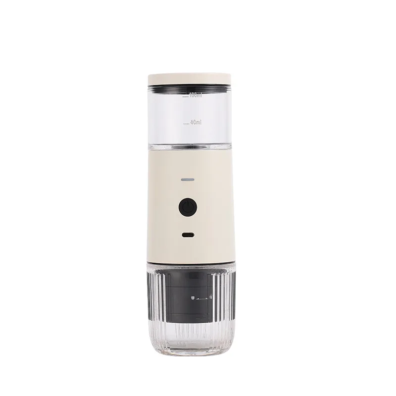 Practical and portable electric coffee grinder, fully automatic home brewing all-in-one coffee machine, small coffee grinder
