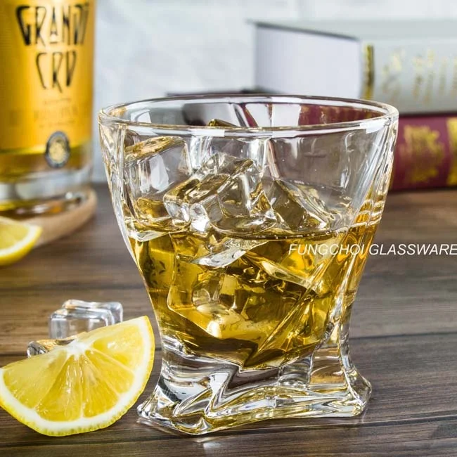 Drinking Wine Glass Cup Wholesale Lead Free Clear Crystal Whiskey Glass Tumble Whisky Glass Machine Popular CLASSIC Party CN;ANH