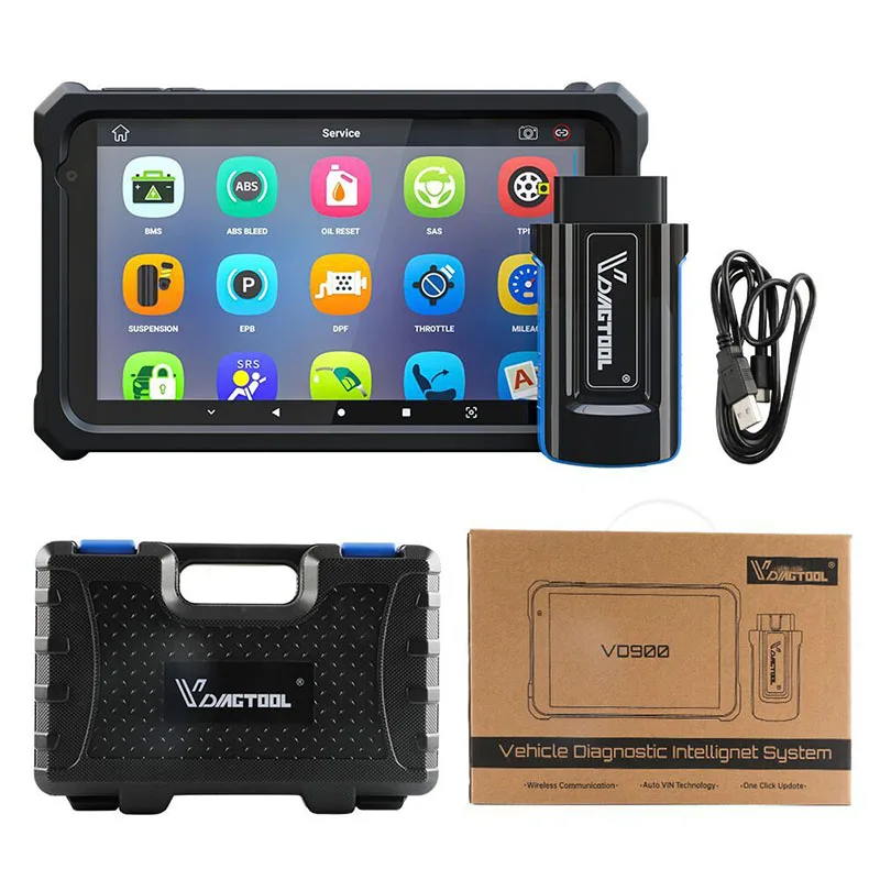 Vdiagtool P80 VD900 OBD диагностический сканер полный системы OBD2 Автомобильный Профессиональный ABS EPB DPF Сброс евро автомобильный