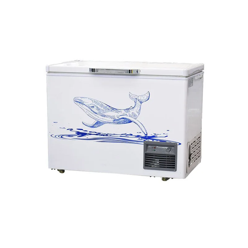 Commercial Restaurant Supermarket Refrigeration Equipment Open Door Top Freezer Electric Deep Freezer with Cool Climate Storage