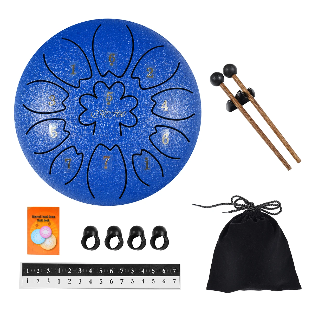 
Good Quality Handpan Drum Stand Case Carbon Soft Notes Gold Top Music Party Steel Stainless Packaging Color Material Origin Type 