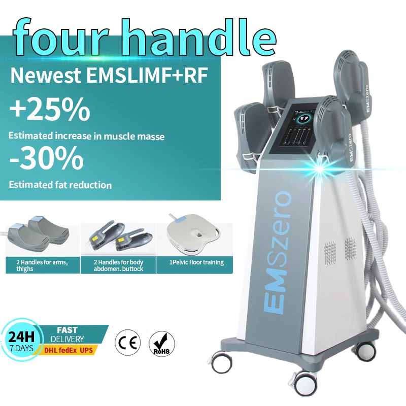 2022 new upgrade RF EMS zero slim neo muscle building burn fat body sculpting beauty machine high power high quality machine