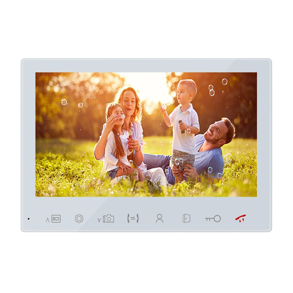 TUYA APP Mobile Phone Control Aluminum Doorbell Wifi IP Video Door Phone Intercom System For Villa