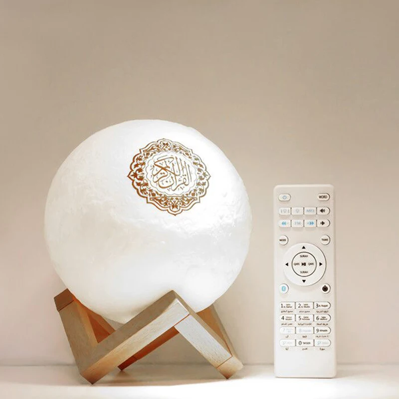 
Blue tooth Moon Lamp Muslim Quran Speaker Smart Touch Night Light Quran 