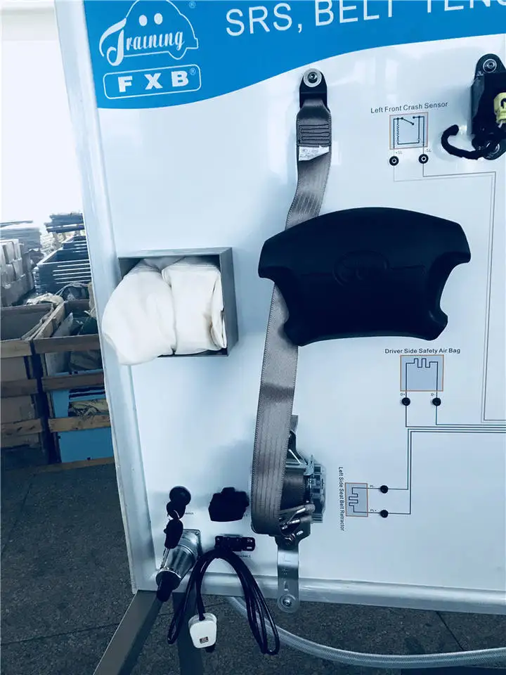 Car teaching equipment AirBag and Seat Belt Retractor System Training Panel