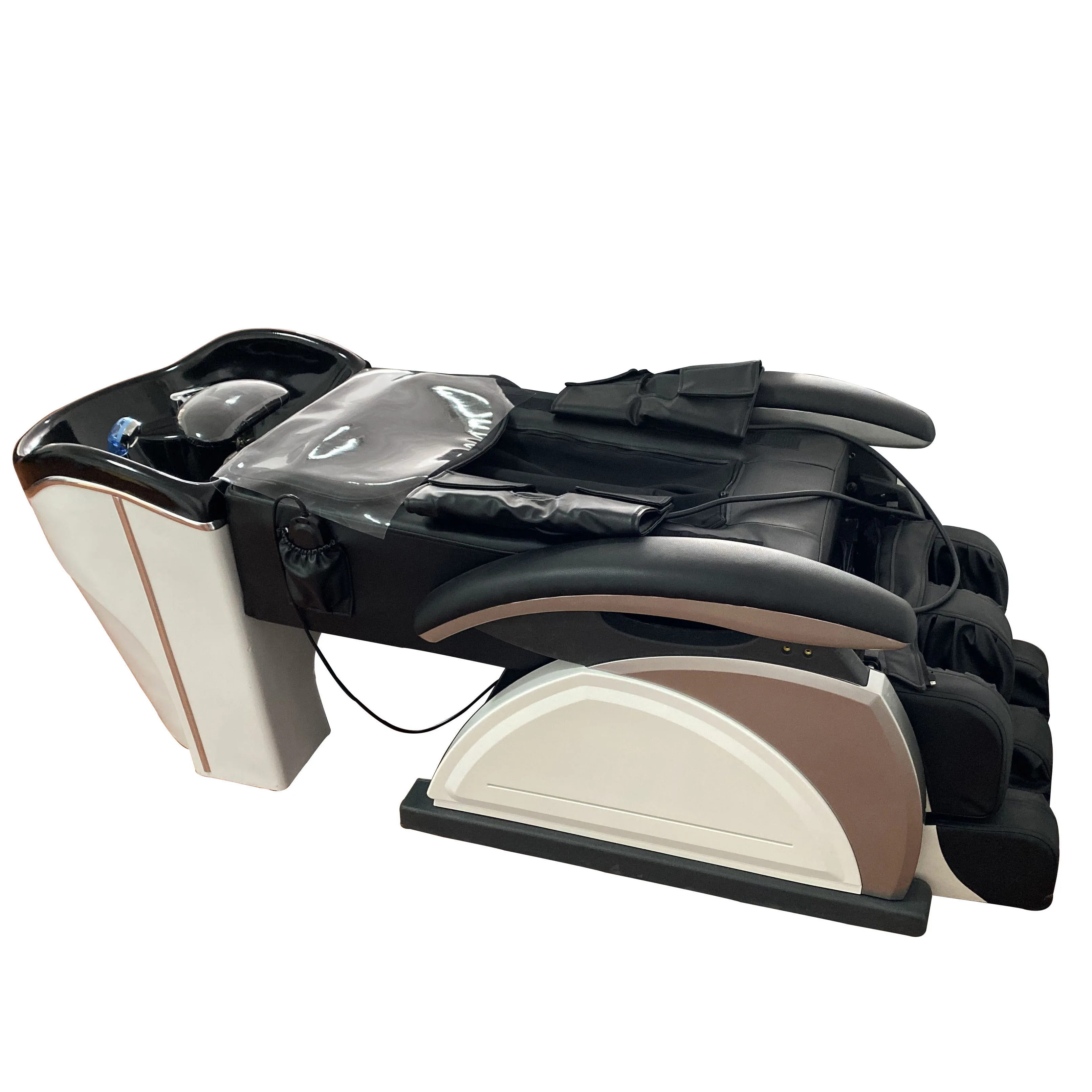 Luxury Modern Full Body Massage Shampoo Chair For Barber Shop