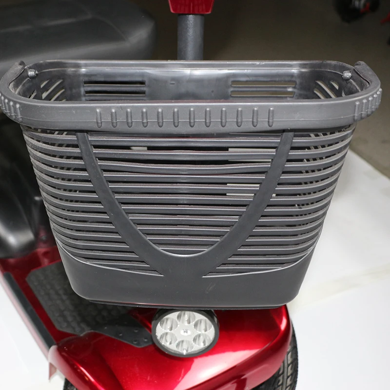 Foldable portable electric mobility scooter for the elderly is convenient for travel and placement