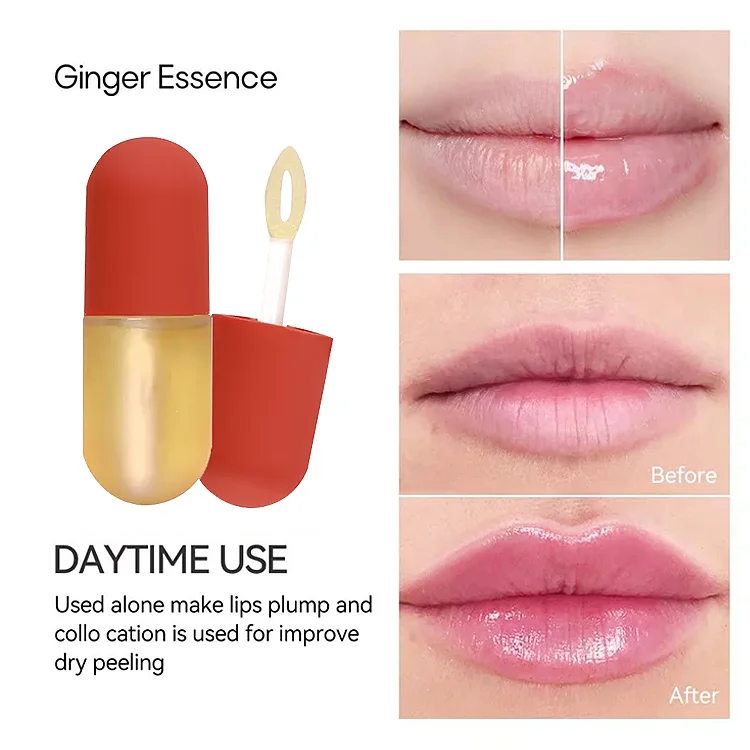 Best seller Diy Manufacturers Private label No scents Make up lip oil Womens Transparent Plump Cute Mini Gloss Lip oil for lips