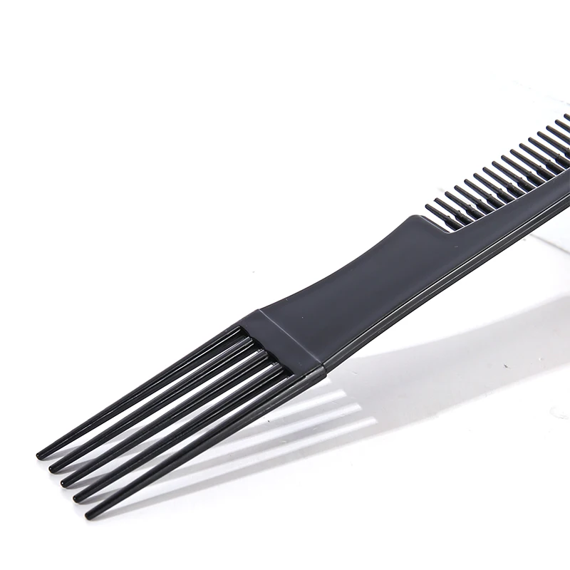 Factory Wholesale Price Comb Beauty Black Styling Lift Comb Metal Pik Professional Hairdressing Comb