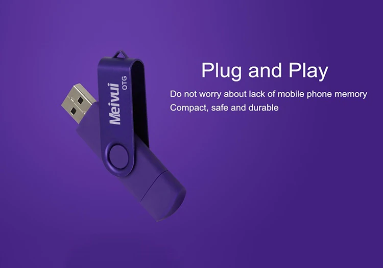 Meivui MVC5 XC OTG Swivel USB Flash Drive 128GB 64GB 32GB 16GB 8GB 4GB 2GB Pen Drive Smartphone Pendrive OTG 2.0 USB Flash Drive