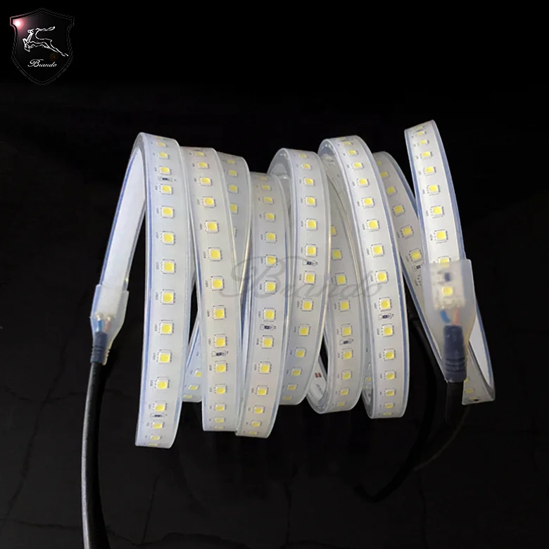 BRANDO Sauna Flexible LED Light High voltage BO-SL72-220V(A)  flexible circuit board LED Red Tape LIght in Tunnel