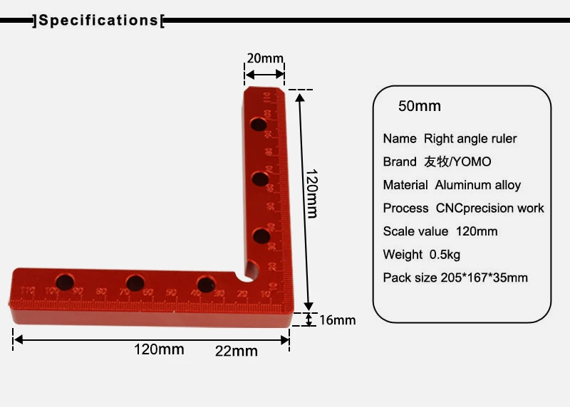 90 Degrees L-Shaped Auxiliary Fixture Woodworking Aluminum Square Right Angle Clamping Positioning Panel Fixing Clips Tools