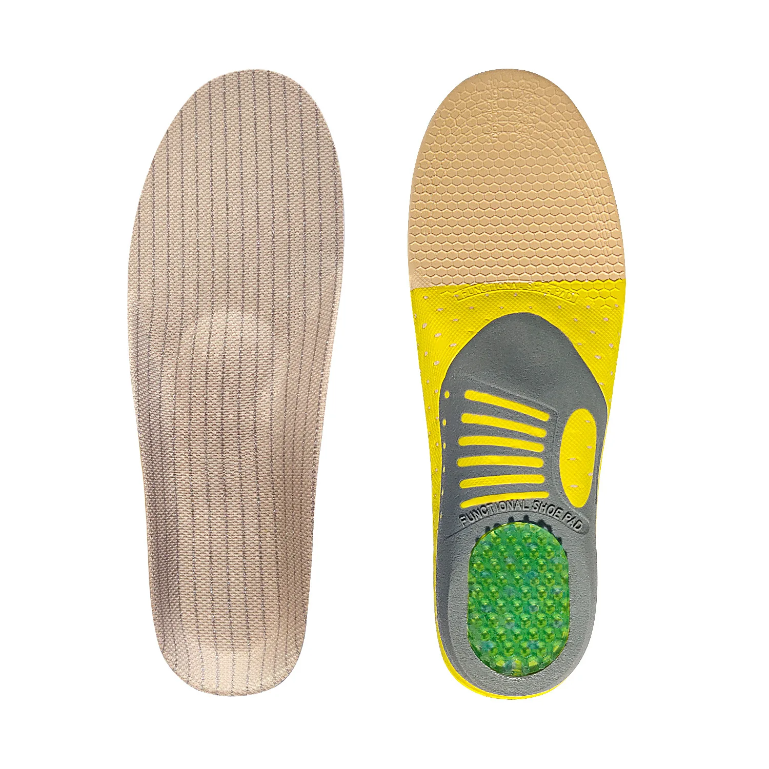 Orthotic Insoles Memory Foam Insoles Providing Great Shock Absorption and Cushion Shoe Insoles