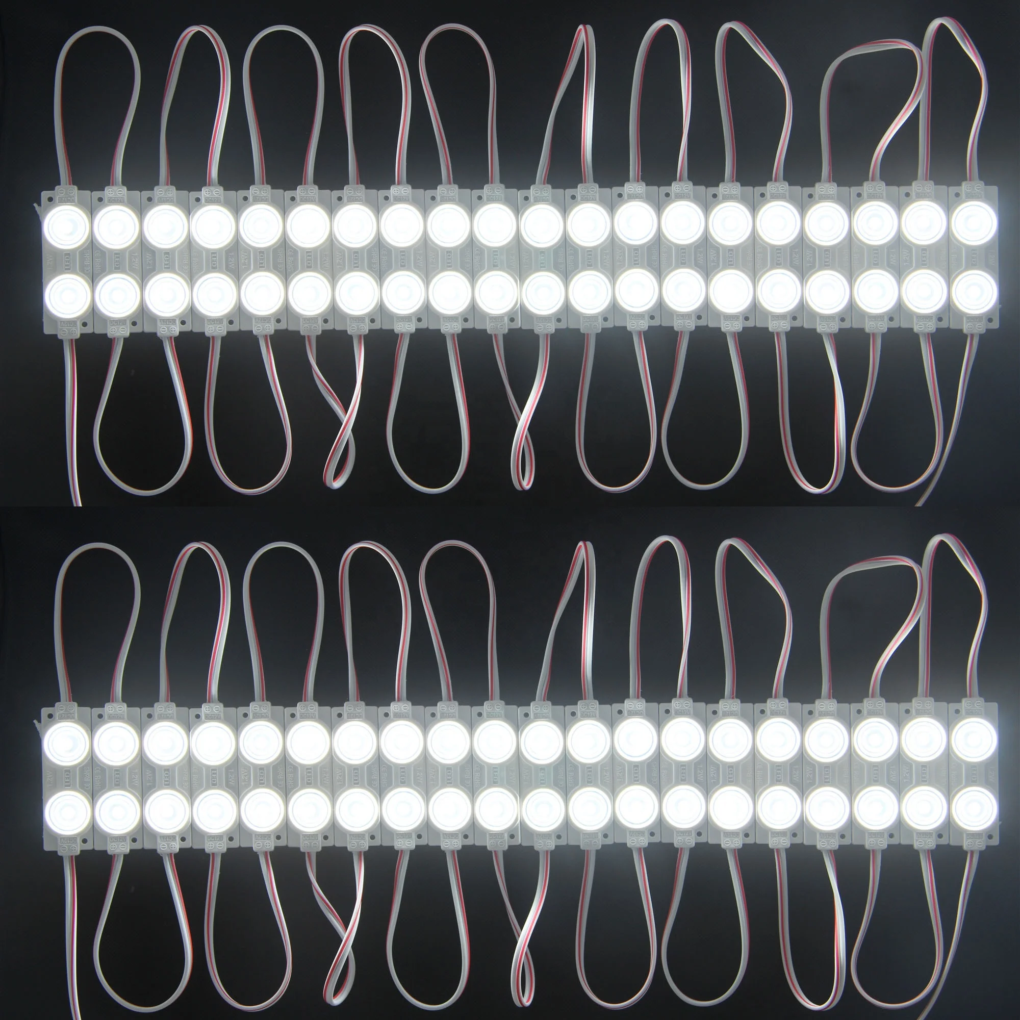 TUNERSYS White 15w Round Volvo Vnl Usa Light SMD2835 Led Module With Lens