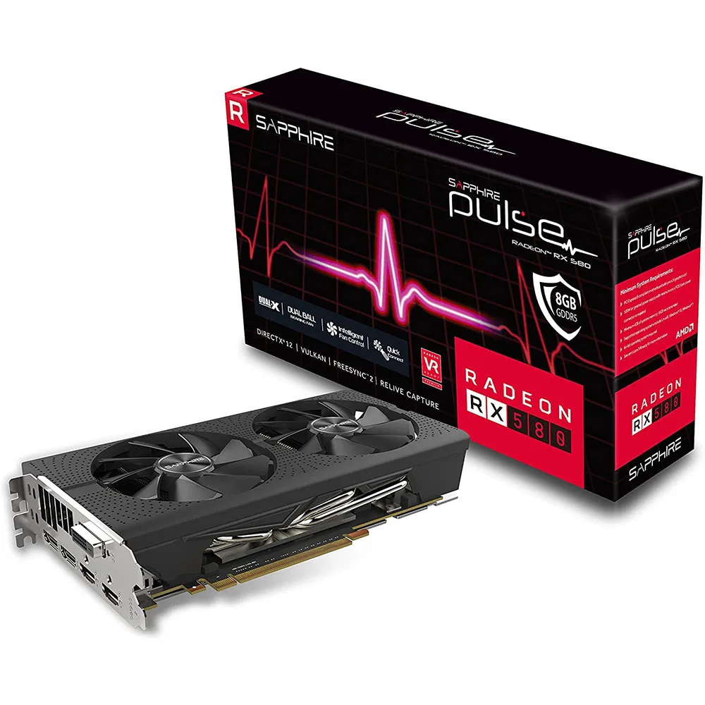 
 Изысканная работа, высокополимерная настольная видеокарта Ddr4 Rx580 8 ГБ, видеокарта  