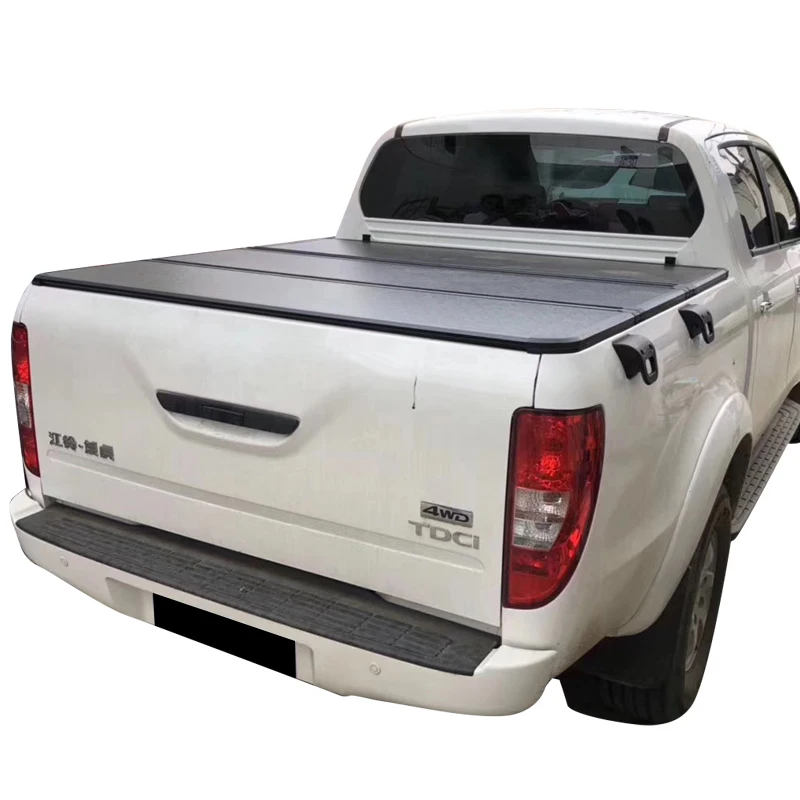 Zolionwil Hard Tri Fold Tonneau Cover Aluminum Roller Lid Pick Up Bed Cover for JMC YUHU 3 5 7