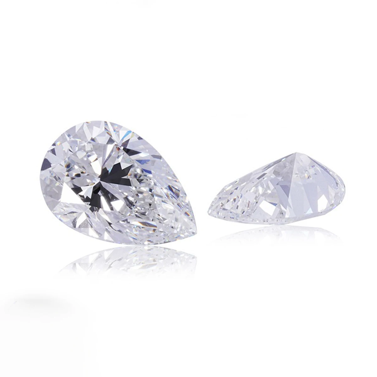 GIA Certified Pear Cut Natural Diamond VVS-EF Clarity Color 100% Natural Loose Solitaire Diamonds For Jewelry Making