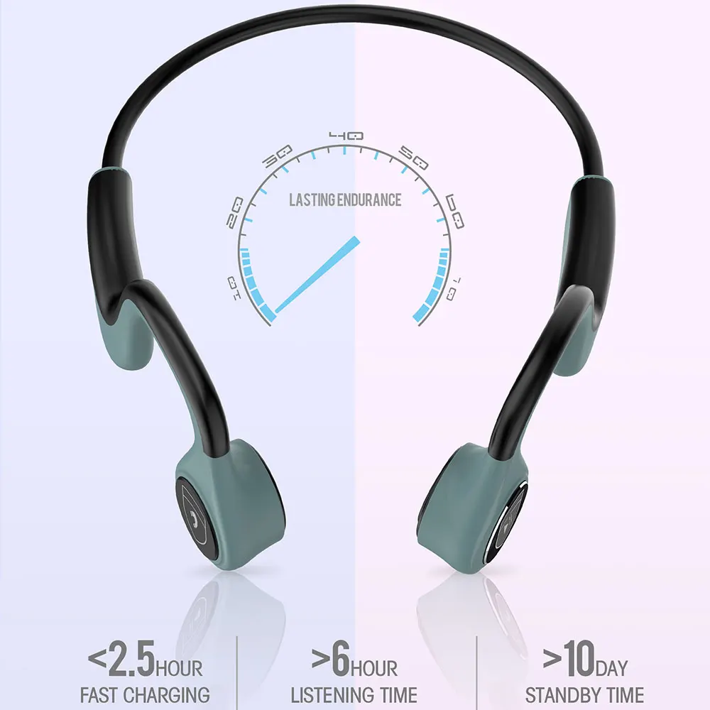B9 Amazon best seller earphone 2021 Bone Conducting Headphones
