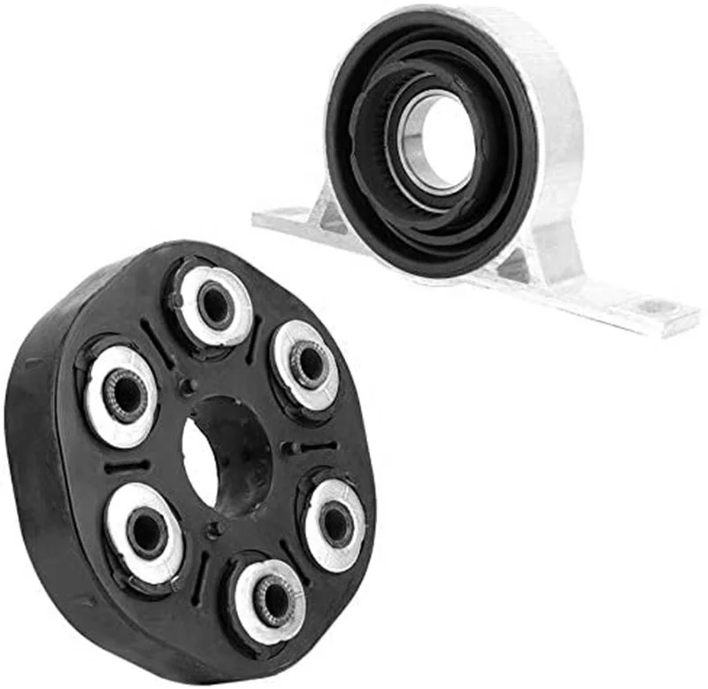 E65 E66 745i 745Li Drive Shaft Center Support Drive Shaft Flex Disc Joint Kit  26127513218  26117542238
