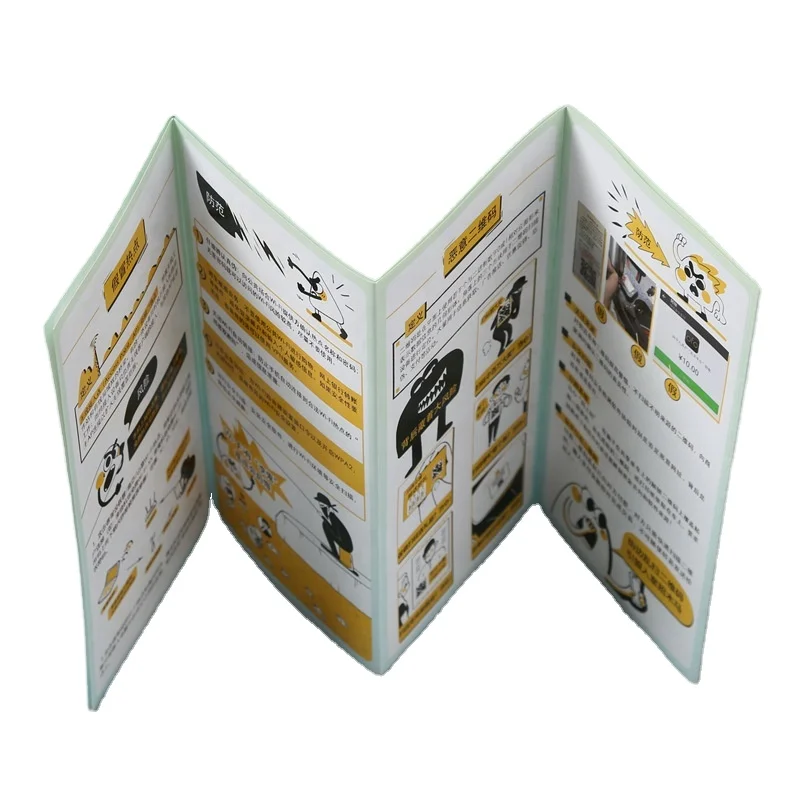 Custom Printed Product Promotion Flyer/Leaflet/Catalogue/Brochure Printing Brochure Printing Service