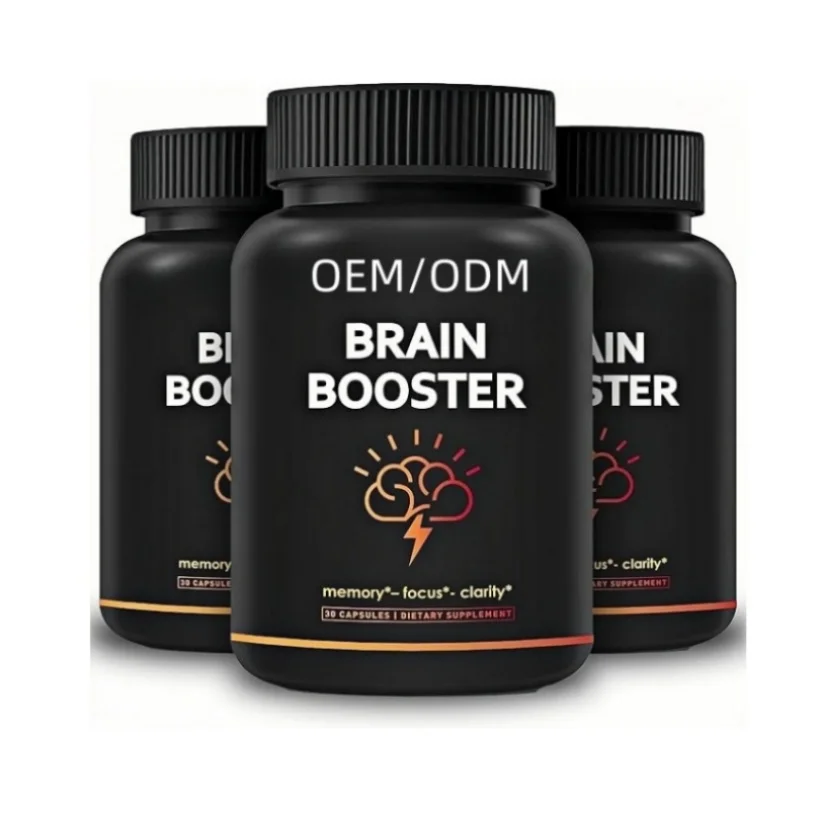 Supplement manufacturer private label nootropics brain supplement oem brain boosting capsules