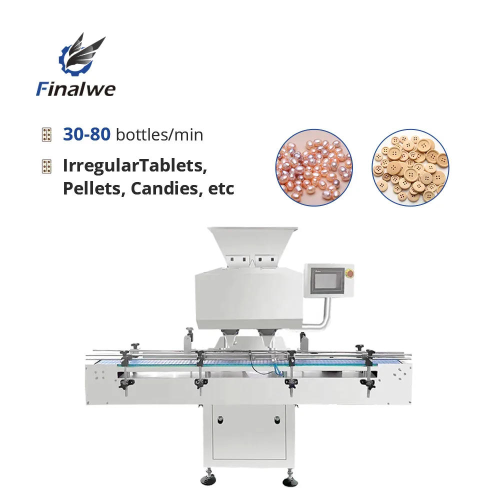 Finalwe Automatic Electronic Milk Tablet Candy Screw Counting Machine Export to the USA Counting bottling Machine