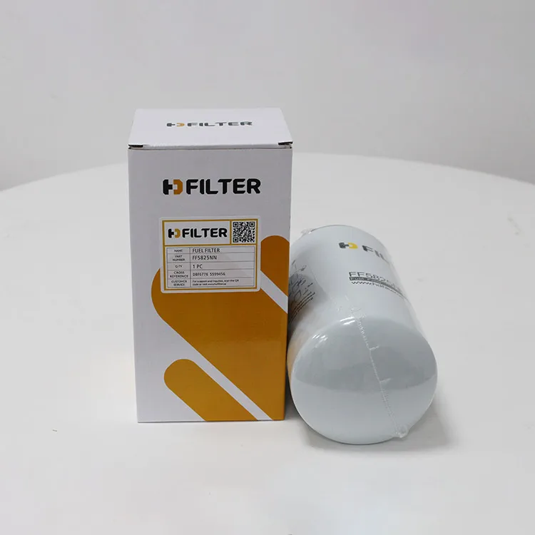 Filter factory warehouse excavator filter diesel engine fuel filter FF5825NN in stock