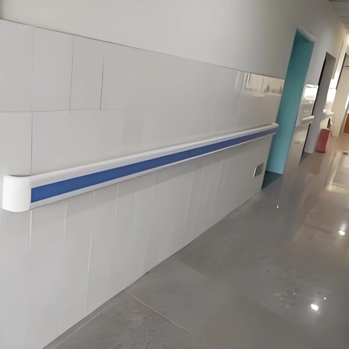 High Quality pvc crash handrail Hospital corridor handrail