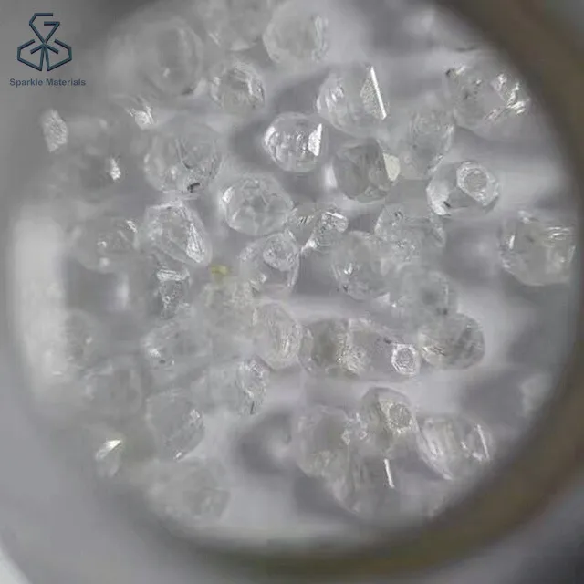 Factory Good Quality HPHT CVD Rough Loose Synthetic White Diamond Cheap Price of 1 Carat Diamond