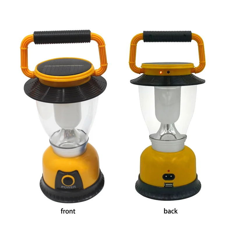 Solar Power LED Hand Lamp Mini Outdoor Camping Lights Portable  Solar Camping Lantern led camping light flashlight