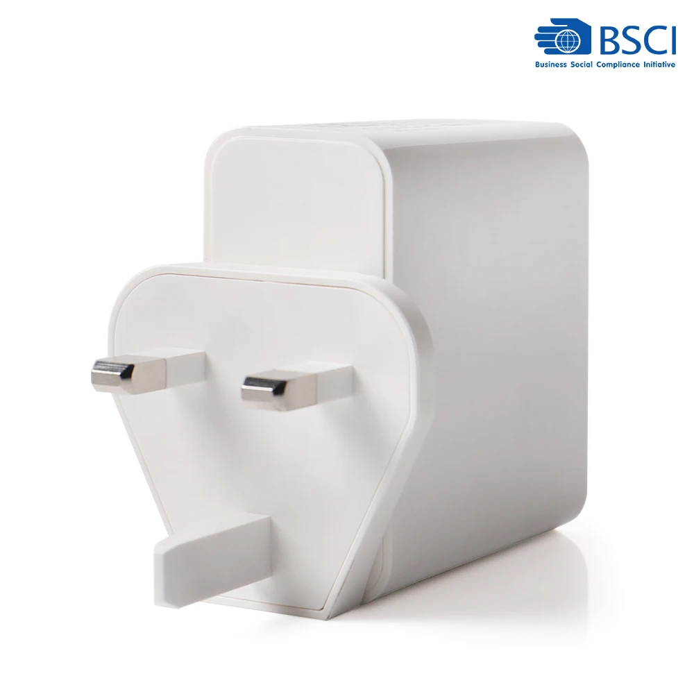 60W USB C Charger PD Quick Charging Type C Charger for USB-C Laptops for MacBook Pro/Air for iPad Pro iPhone XR/XS/Max/8 Galaxy